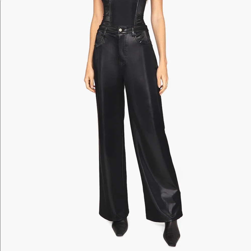 Black Leather Pants